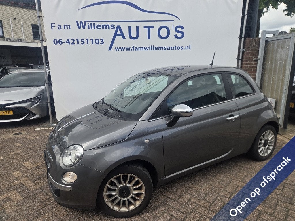 Fiat 500 0.9 TwinAir T Easy (bj 2014), Auto's, Stof, Gebruikt, 905 kg, Origineel Nederlands