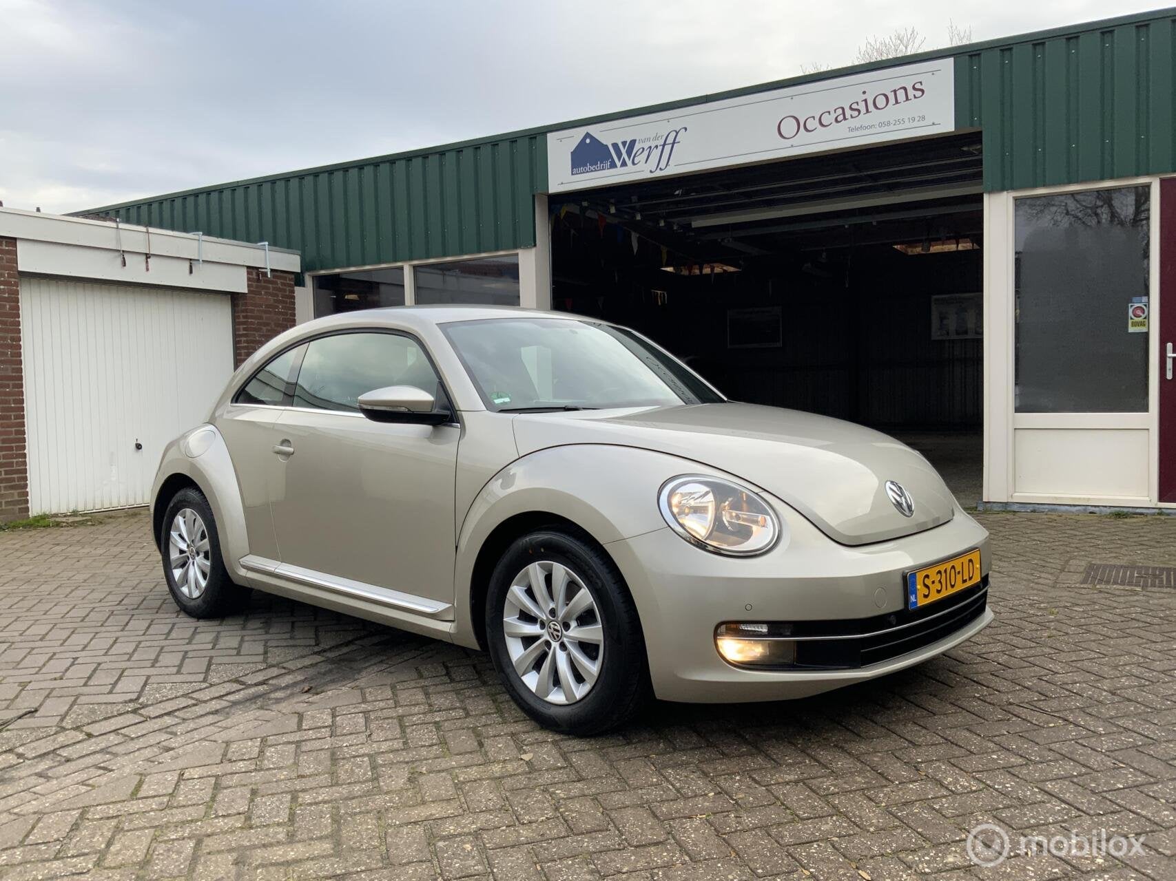 Volkswagen Beetle 1.2 TSI,Airco,Stoelverw,Mistlampen,Lmvelge, Auto's, Voorwielaandrijving, Stof, Gebruikt, 4 cilinders