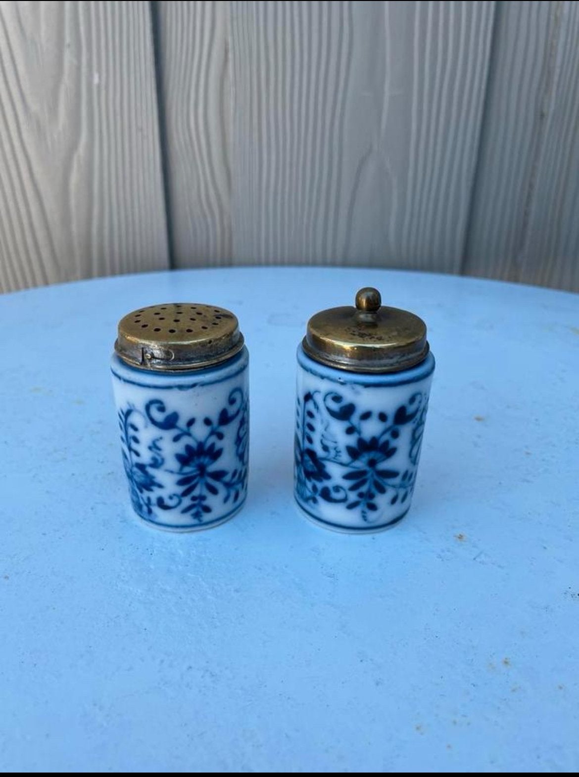 Chinees zout en mosterd potjes, Antiek en Kunst, Ophalen of Verzenden