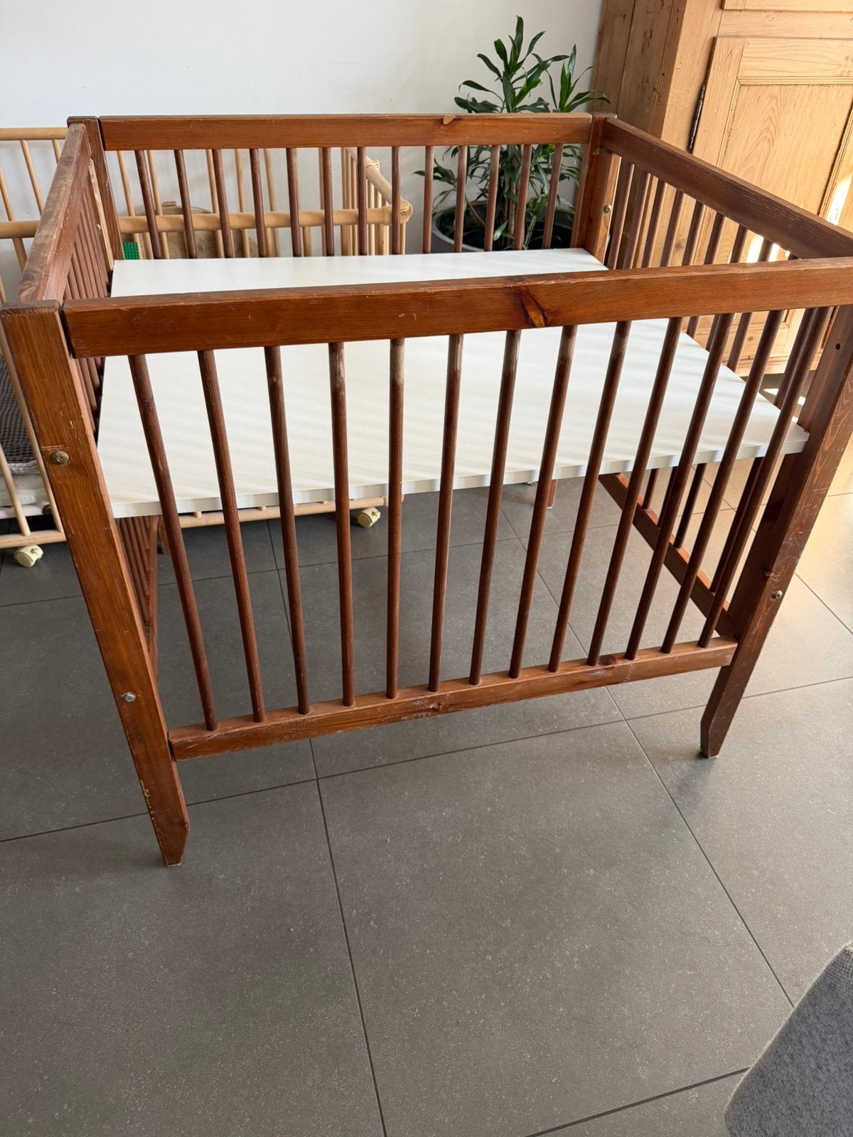 Gratis ophalen babybox hout, Kinderen en Baby's, Boxen, Ophalen, Gebruikt