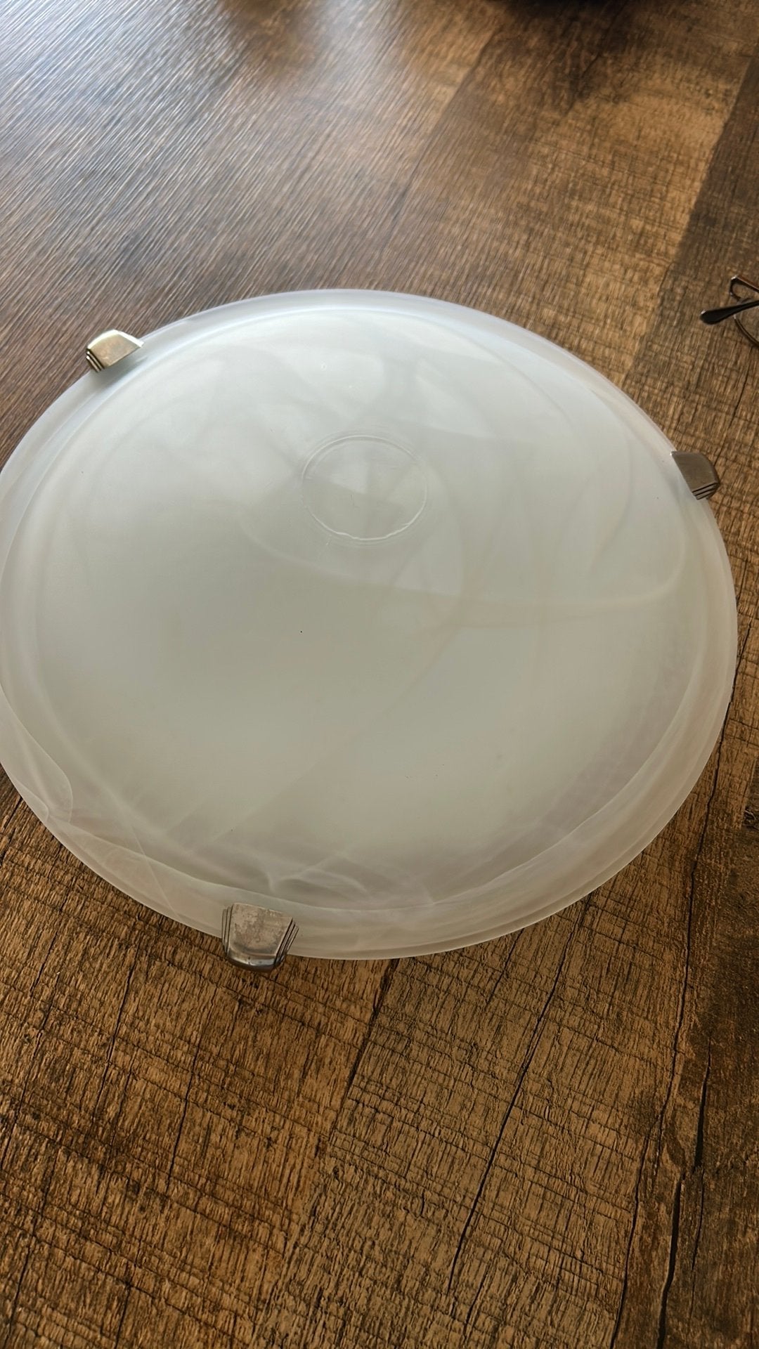 Plafondlamp, Ophalen, Zo goed als nieuw, Glas