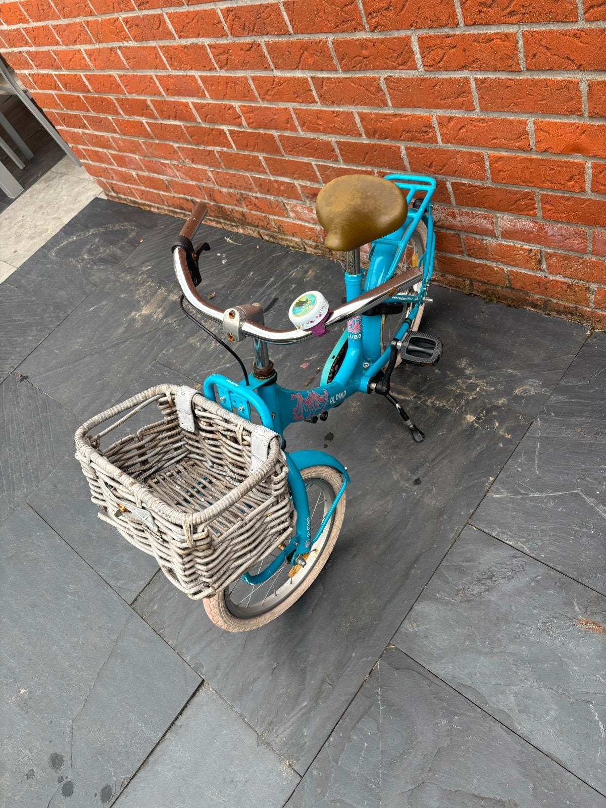 Leuke Alpina meidenfiets!, Ophalen, Gebruikt, Terugtraprem, 16 tot 20 inch