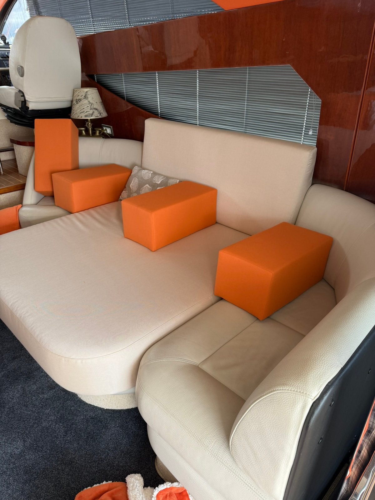 Fairline loungebank op maat, Ophalen of Verzenden, Zo goed als nieuw, Verven