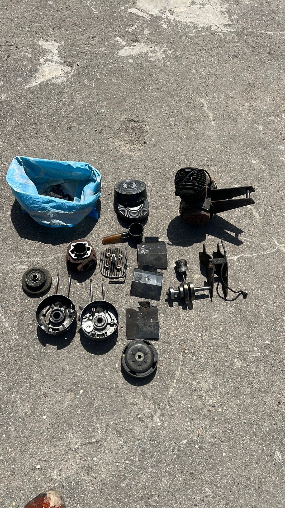 2 Anker laura m48 blokken, Fietsen en Brommers, Ophalen of Verzenden, Blok, Overige merken
