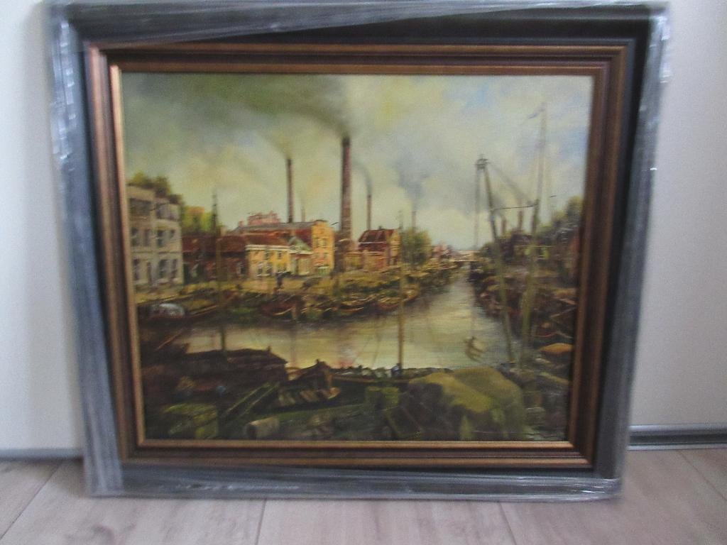 schilderij Almelo, Ophalen