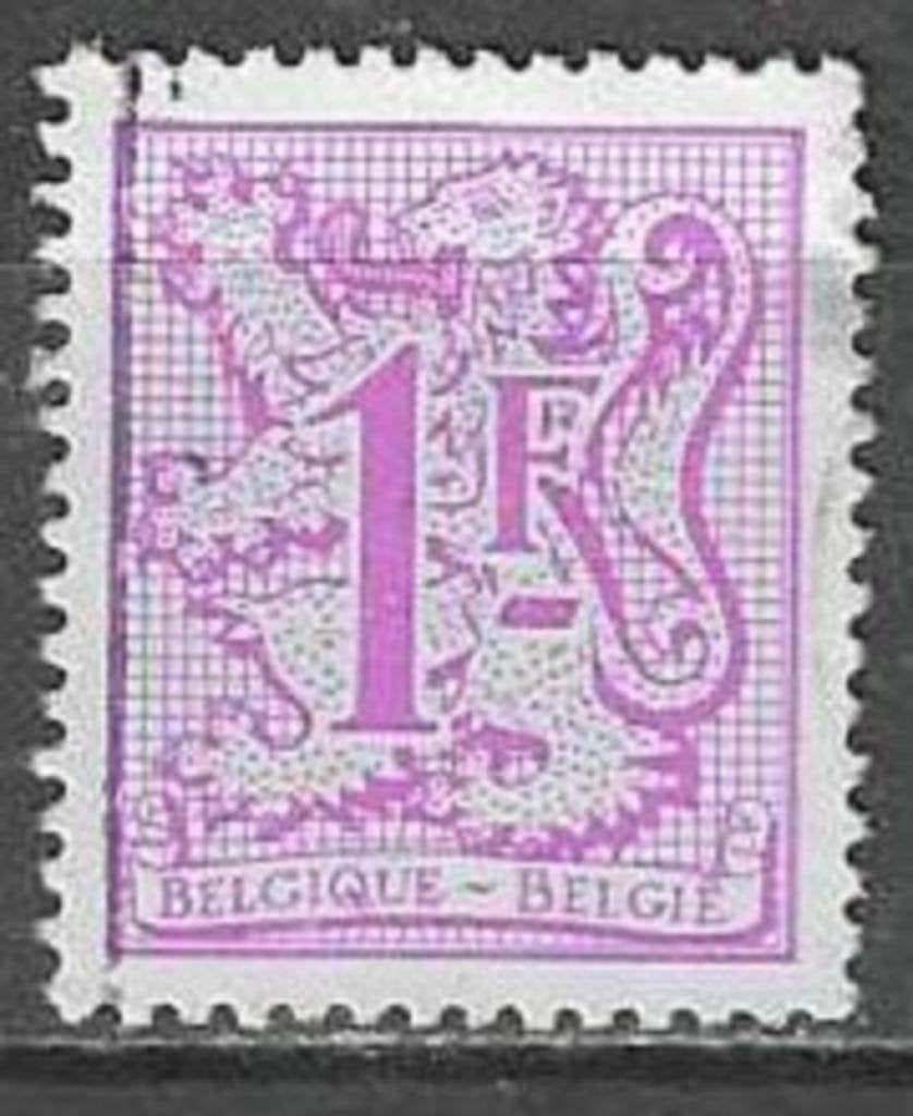 Belgie 1977 - Yvert 1844 /OBP 1850P7 - Heraldieke leeuw (ST), Verzenden, Gestempeld