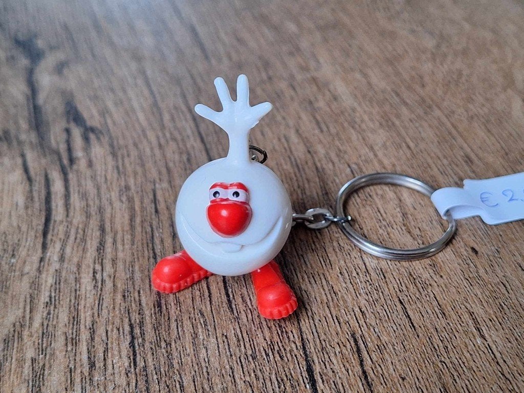 Sleutelhanger : Witte WK Voetbal Handje !!, Verzamelen, Sleutelhangers, Info@keycharms.nl, Sport, Nieuw, Medemblik