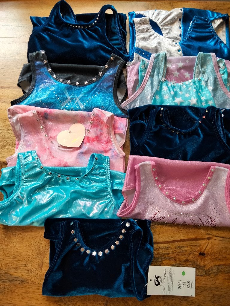 Turnpakje/turnpakjes maat 110 SALE nu 9,50 per stuk (1), Sport en Fitness, Turnen, Kleiner dan kindermaat 122, Ophalen of Verzenden