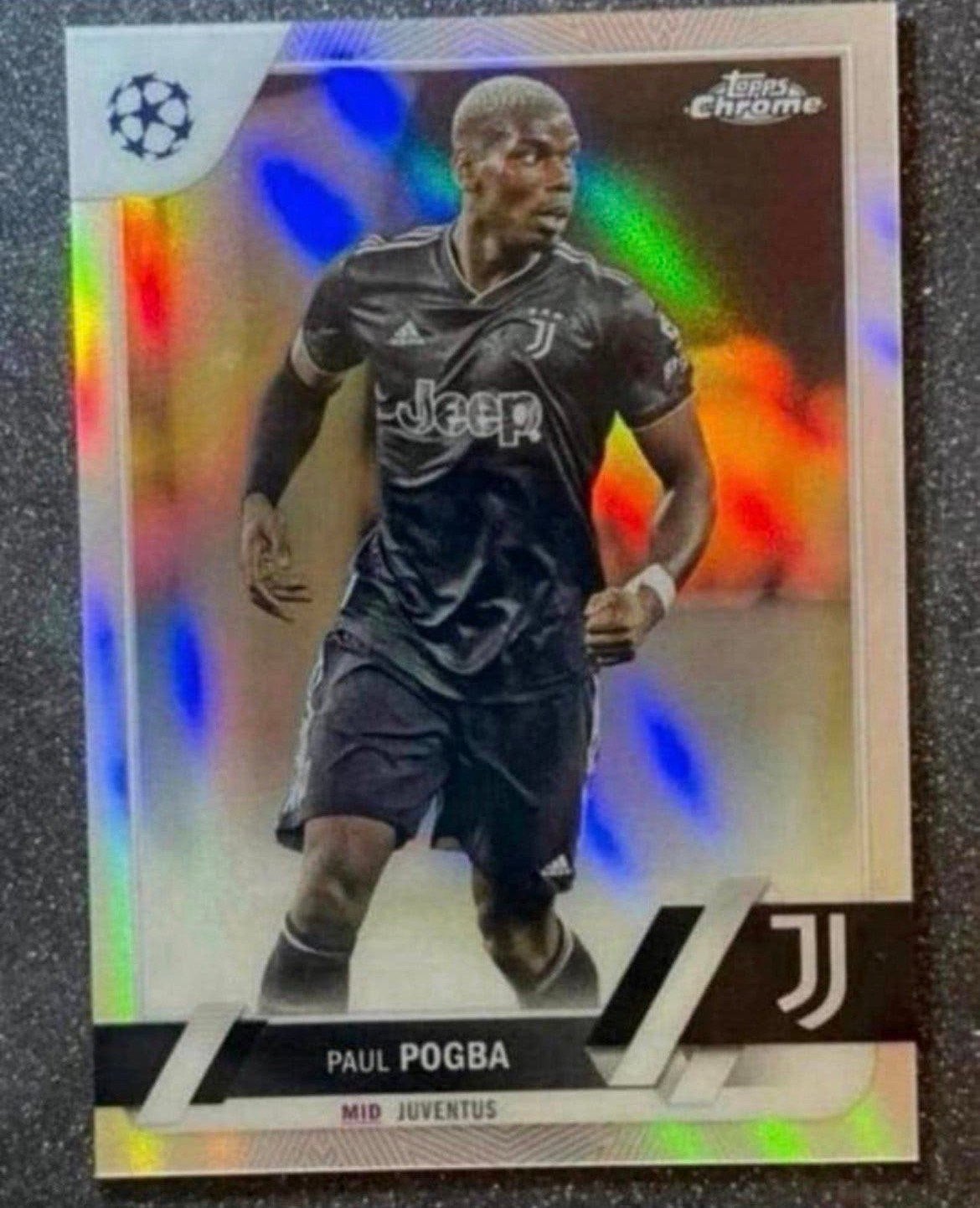 Topps CHROME 2023    PAUL POGBA    JUVENTUS, Verzenden, Zo goed als nieuw, Plaatje