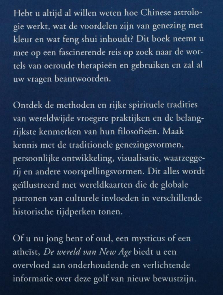 De wereld van New Age (2002), Boeken, Verzenden, Zo goed als nieuw, Overige onderwerpen, Achtergrond en Informatie