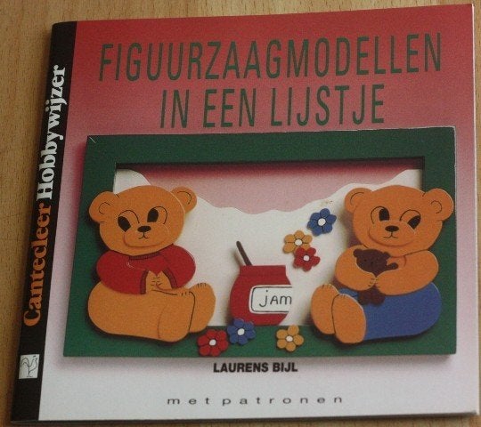 Figuurzaagmodellen in een lijstje met patronen - chw103, Ophalen of Verzenden, Zo goed als nieuw, Houtbewerking, Geschikt voor kinderen