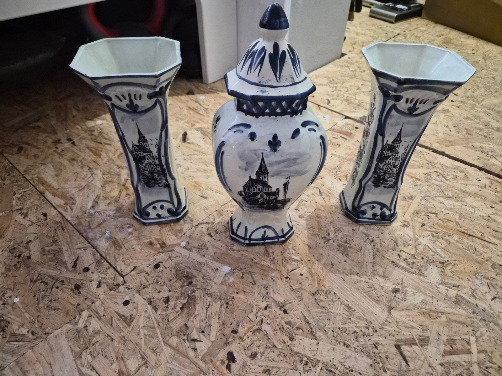 delfs blauw, Antiek en Kunst, Antiek | Vazen, Ophalen of Verzenden