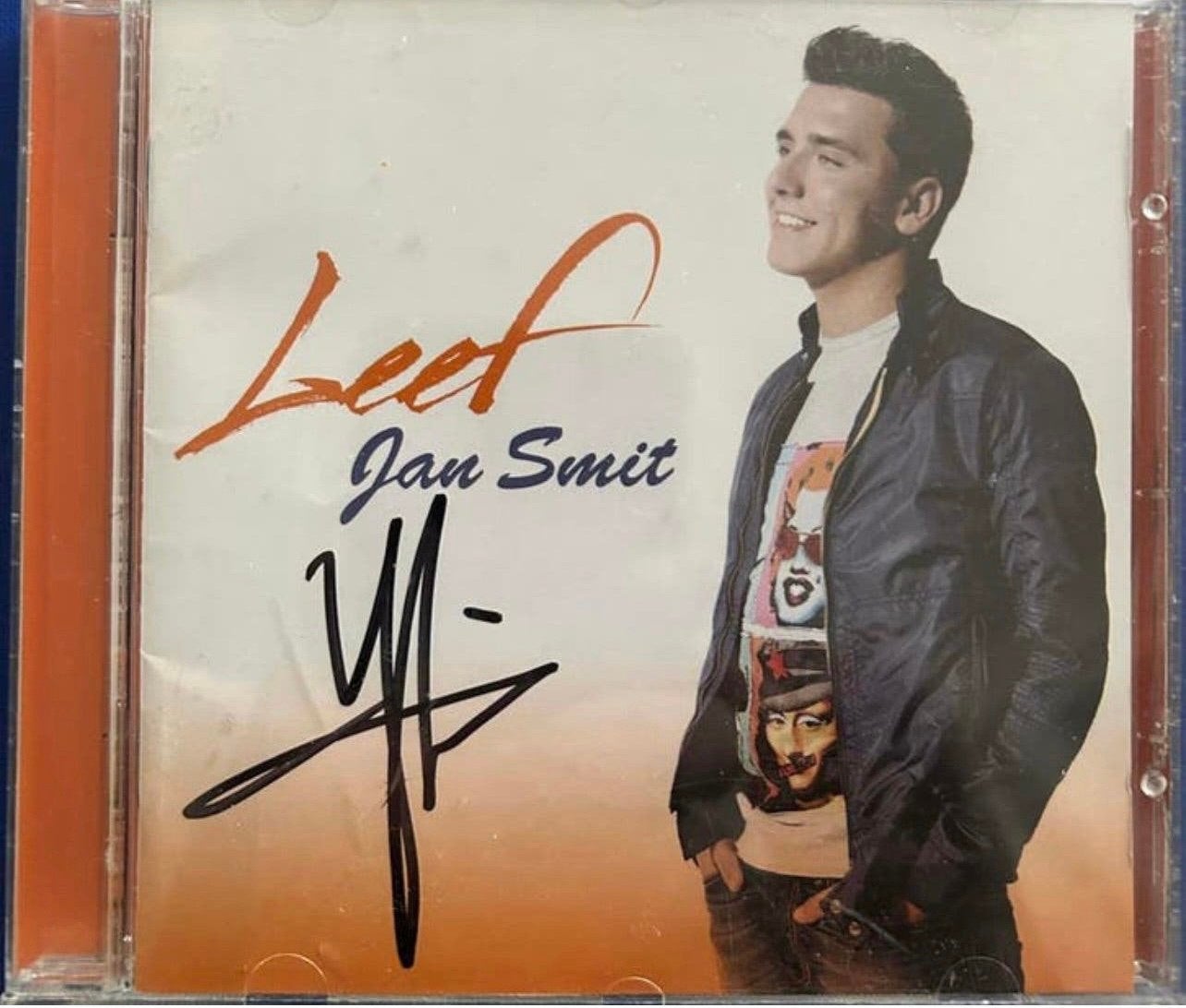Jan Smit Leef Met handtekening Cd, Ophalen of Verzenden, Zo goed als nieuw, Levenslied of Smartlap