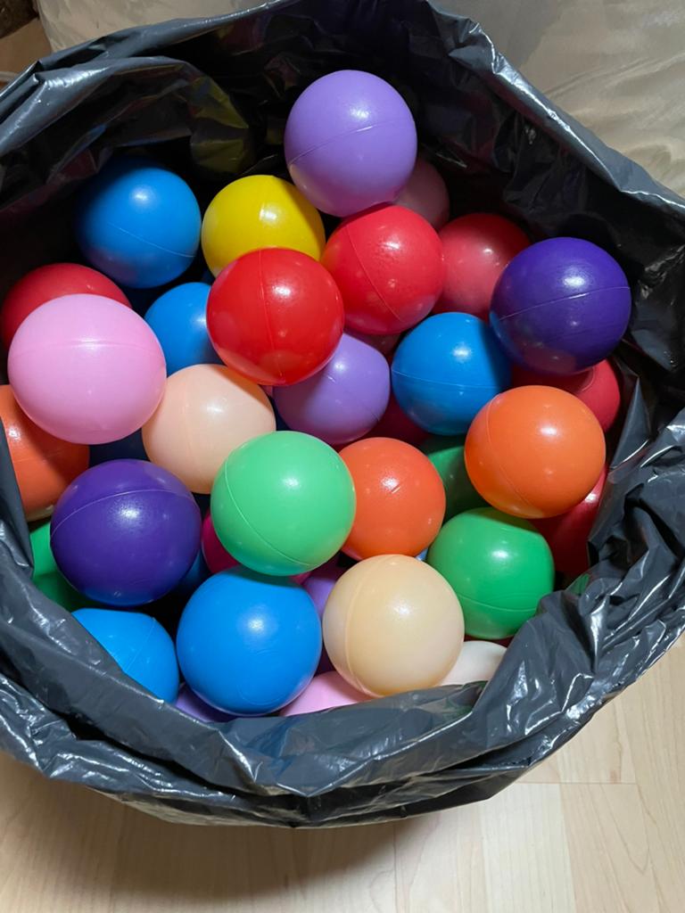 Ballenbak ballen #400 totaal., Ophalen, Zo goed als nieuw, Jongen of Meisje