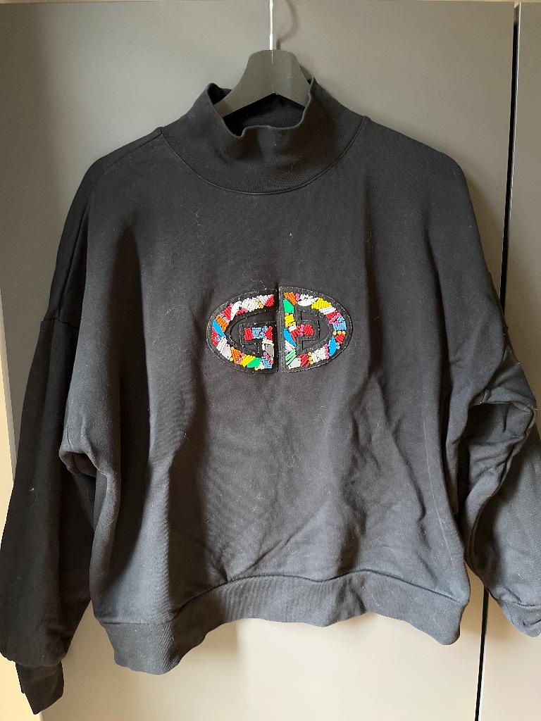 Goldbergh sweater zwart met kralen, Maat 38/40 (M), Verzenden, Zwart, Zo goed als nieuw