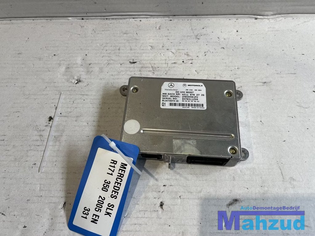 MERCEDES SLK R171 bluetooth module 2005-2011 A2118702726, Gebruikt, Mercedes-Benz AG, Mercedes-Benz, Ophalen of Verzenden