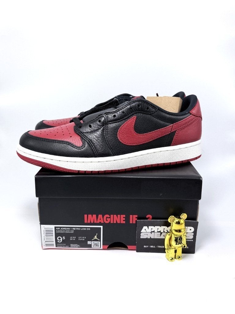 Nike Air Jordan 1 Retro Low OG Banned IW6276-001 US9.5 43, Kleding | Heren, Schoenen, Overige kleuren, -, -, Nieuw