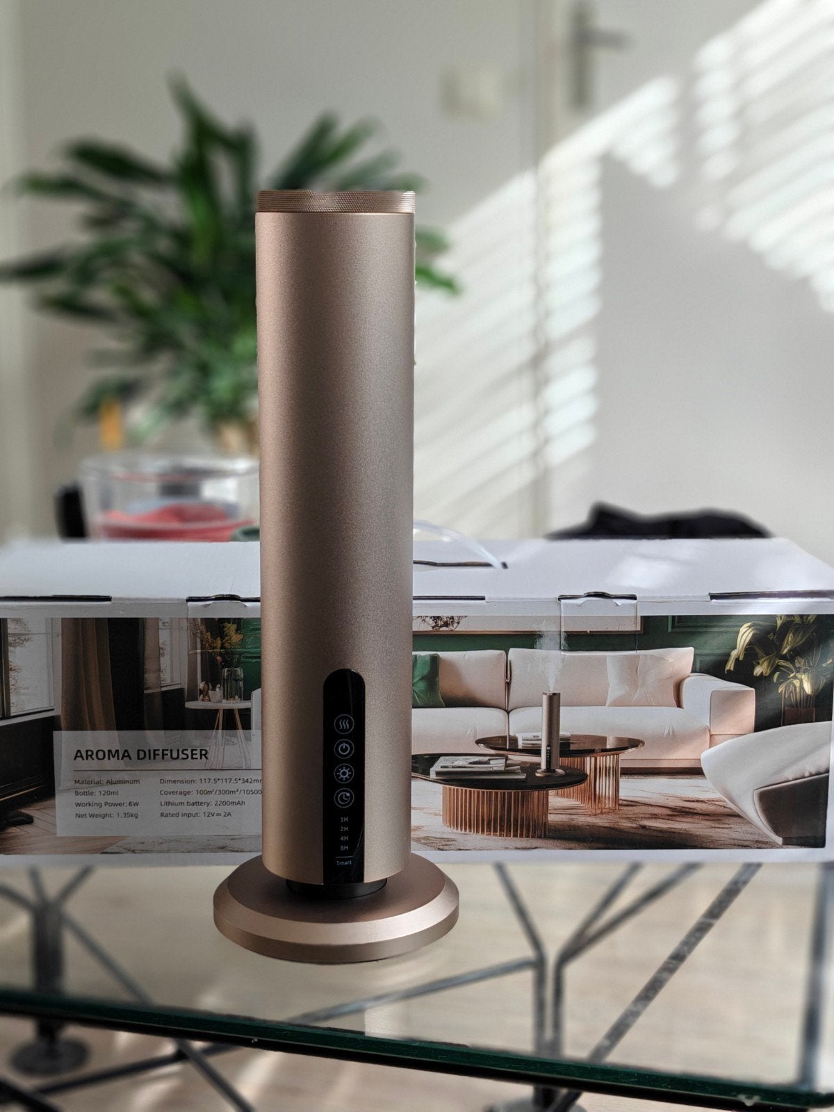 Smart Aroma Diffuser Pro - Goudkleurig Nieuw ⚜️🍂⚜️, Ophalen of Verzenden, Nieuw