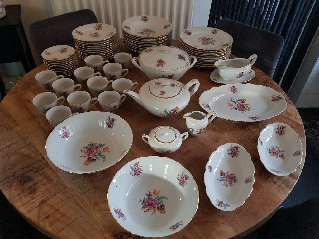 Prachtig 70-delig MZ Czechoslovakia servies