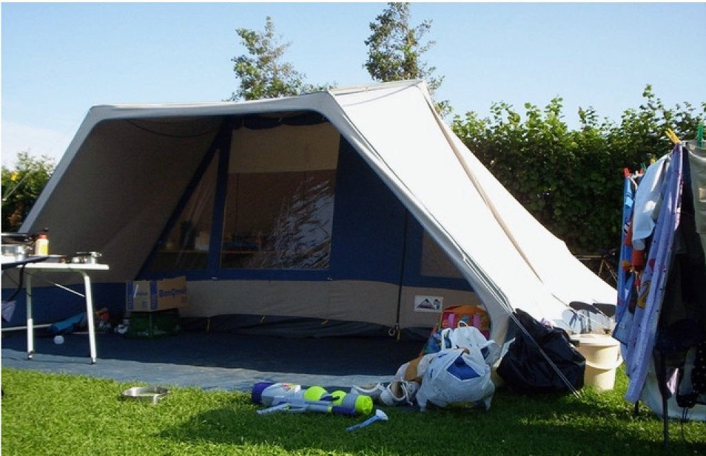 Mc Kinley/Brand pyramidetent, Caravans en Kamperen, Tenten, tot en met 6, Gebruikt, Ophalen of Verzenden