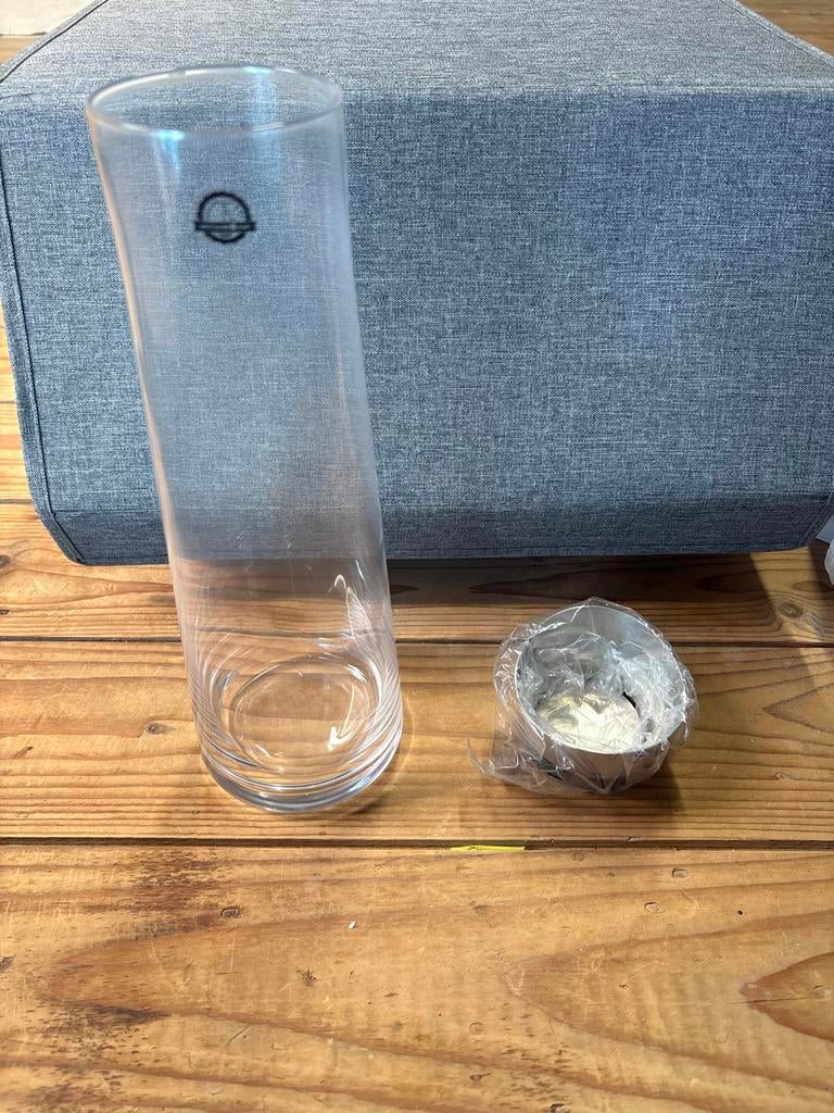 Nieuwe Blomus Amilio waterkaraf - 1100 ml, Ophalen of Verzenden, Overige merken, Glas, Overige typen