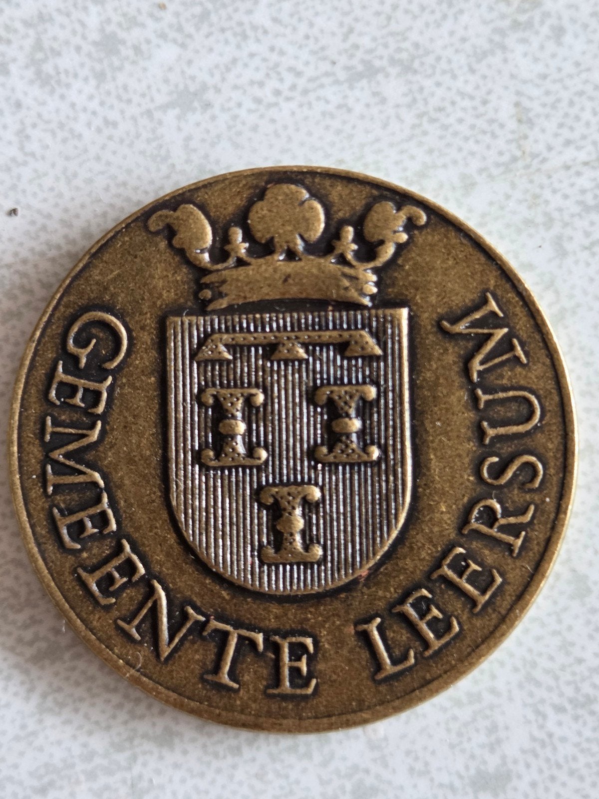 Herdenkingsmunt Gemeente Leersum 1279-2005, Ophalen of Verzenden, Koningin Beatrix, Overige waardes, Losse munt