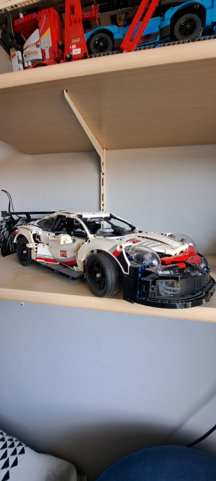 lego porsche, Ophalen of Verzenden, Overige schalen, Auto onroad