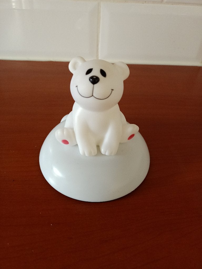 nachtlampje van een beer, Kinderen en Baby's, Kinderkamer | Inrichting en Decoratie, Ophalen, Zo goed als nieuw, Lamp