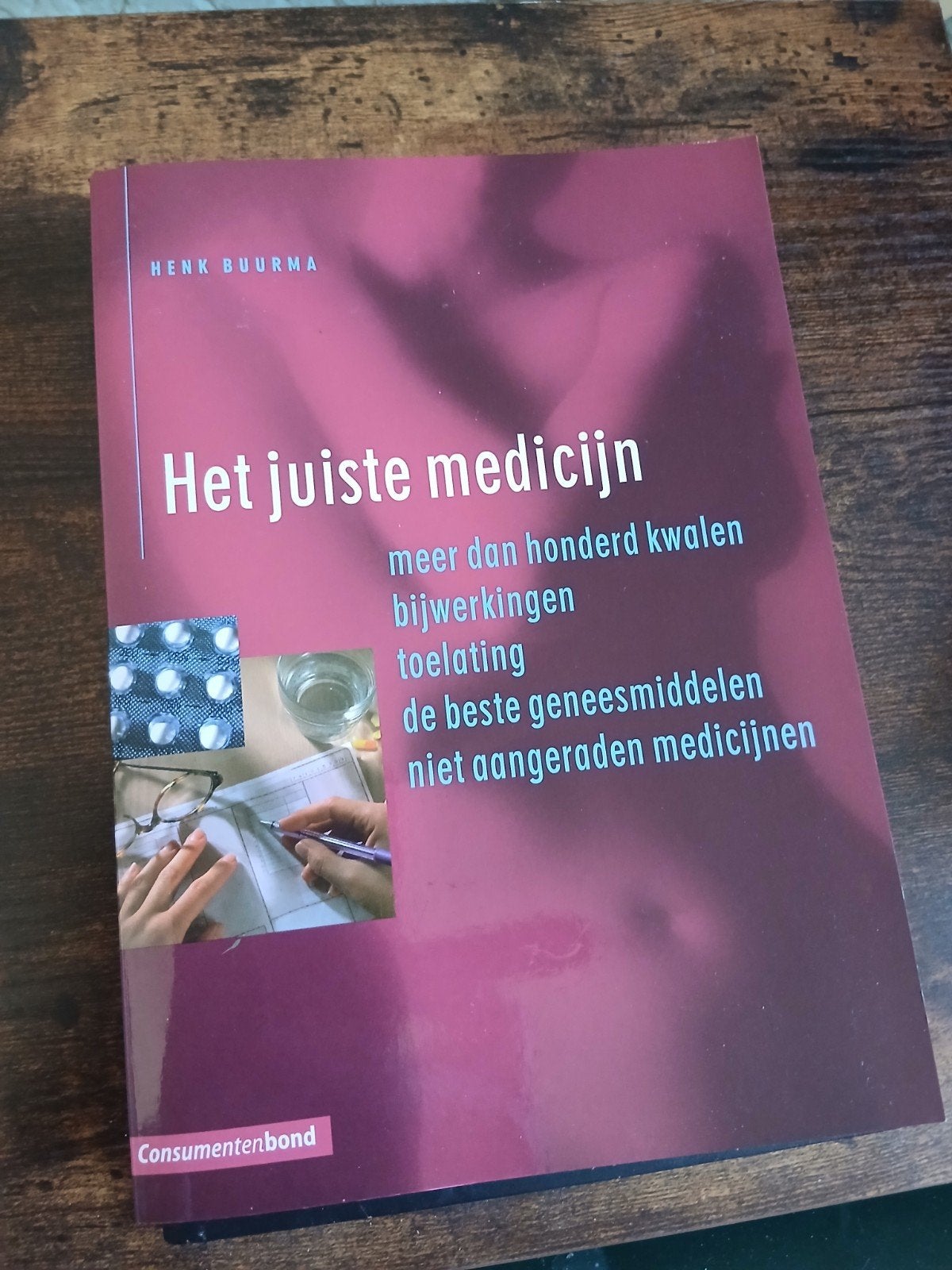 Het juiste medicijn - Consumentenbond, Boeken, Gezondheid, Dieet en Voeding, Ophalen of Verzenden, Gelezen