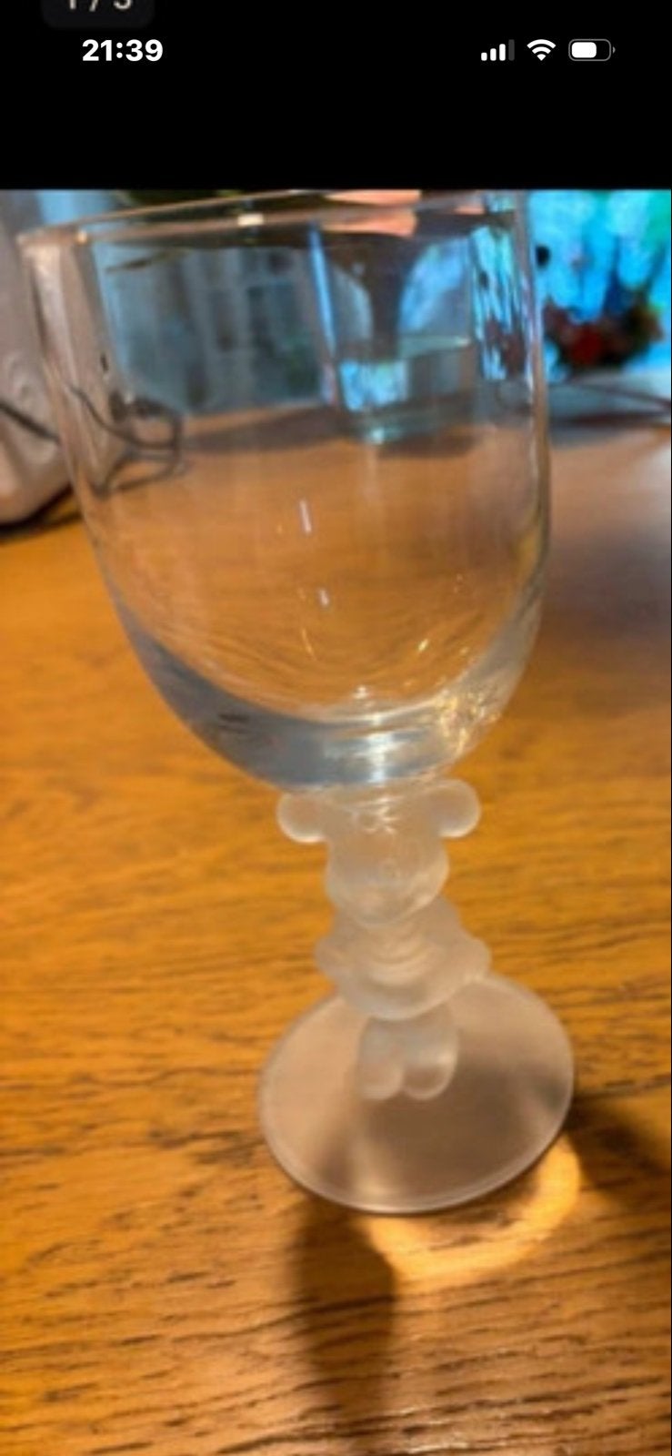 2Vintage Mouse wijnglas - Disneyland Parijs 1992, Ophalen of Verzenden