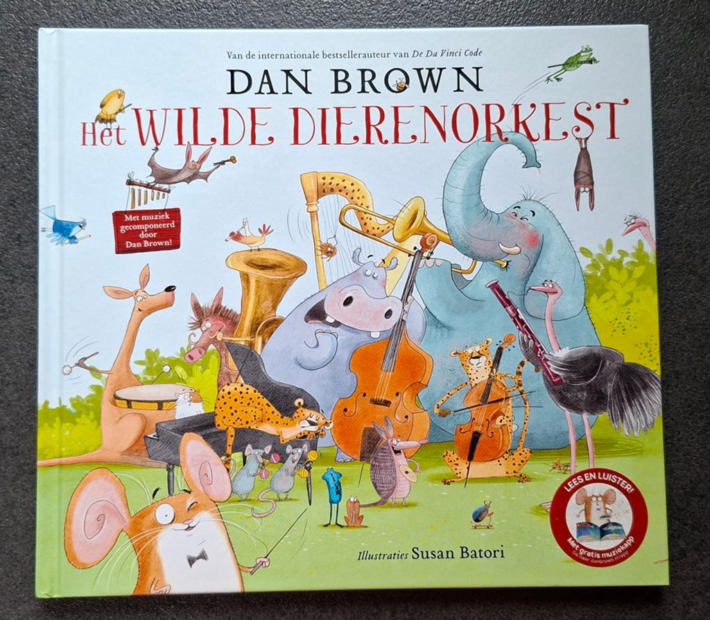 Dan Brown - Het wilde dierenorkest, Ophalen of Verzenden, Zo goed als nieuw, Dan Brown
