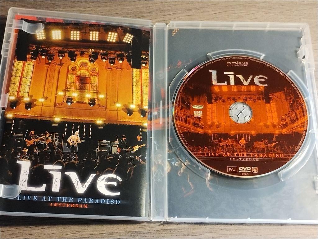 Live - Live At The Paradiso Amsterdam [DVD], Cd's en Dvd's, Alle leeftijden, Ophalen of Verzenden, Zo goed als nieuw