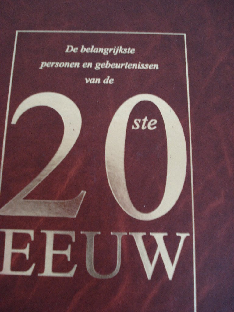 DE BELANGRIJKSE GEBEURTENISSE IN DE  20 STE  EEUW 7 ALBUMS, Ophalen of Verzenden, 20e eeuw of later, Nieuw, Onbekend