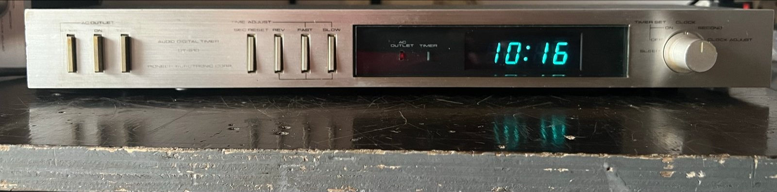 Pioneer DT-510 Audio Digitale Timer - Vintage Hifi, Ophalen of Verzenden, Gebruikt