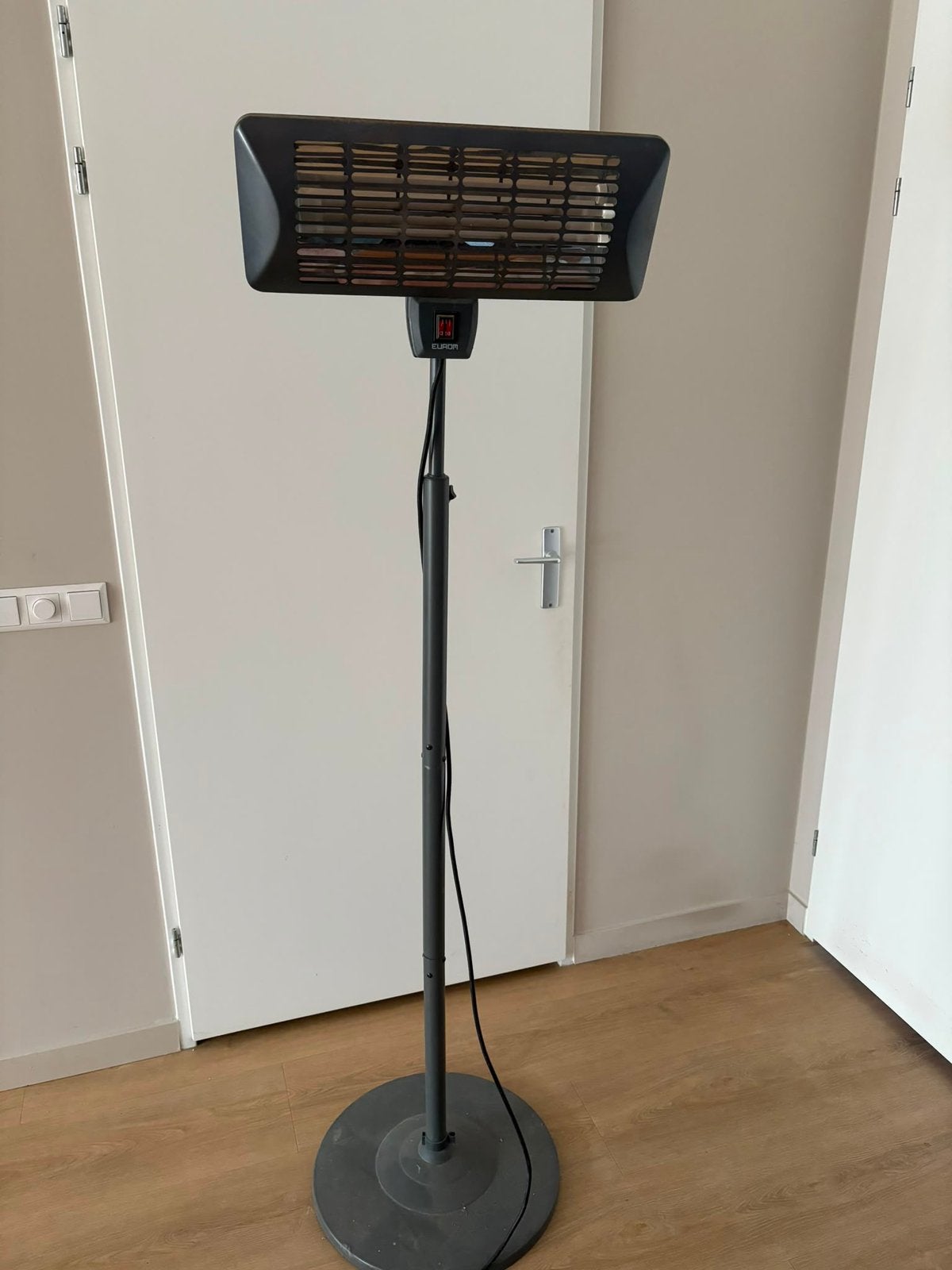 Terrasverwarmer, Ophalen, Gebruikt