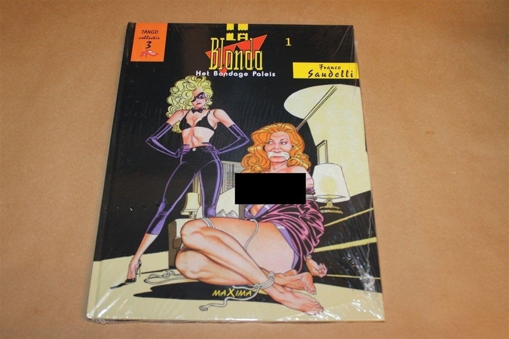 La Blonda Het Bondage Paleis — Tango Collectie 3 Erotiek, Eén stripboek, Ophalen of Verzenden, Nieuw