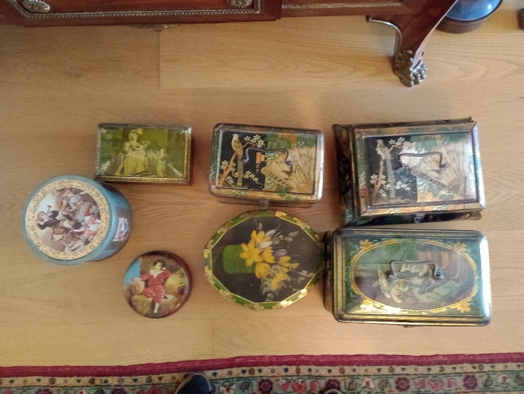 vintage blikken, Ophalen, Gebruikt, Overige