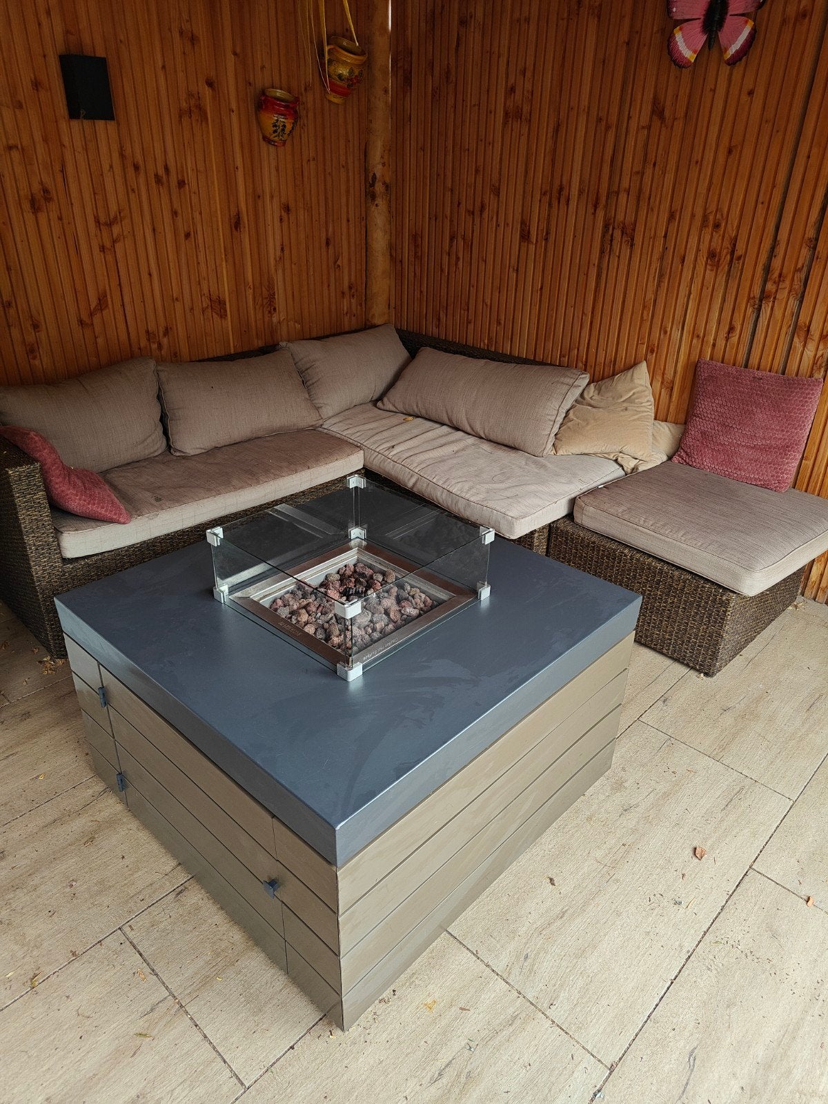 Vuurtafel Life Style Garden Furniture, Ophalen, Gebruikt