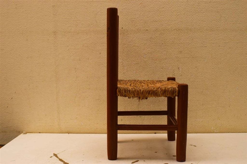 Vintage Houten Kinderstoeltje 50589, Ophalen of Verzenden, Gebruikt, Meegroeistoel