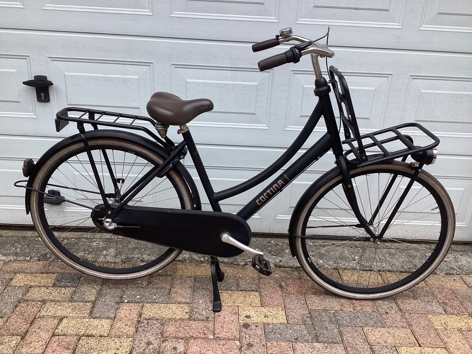 Cortina transportfiets 28 inch frame 50 cm. Mooie staat, Fietsen en Brommers, Fietsen | Dames | Damesfietsen, Terugtraprem, Versnellingen