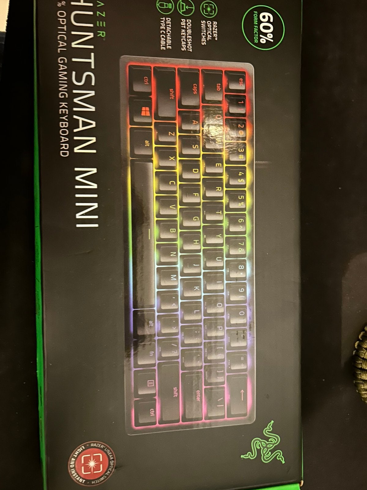 Razer Huntsman Mini, Computers en Software, Ophalen, Qwerty, Razer