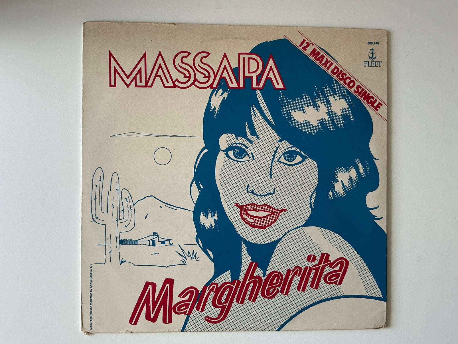 Massara – Margherita 12” disco, Gebruikt, Disco, 12 inch, Overige typen