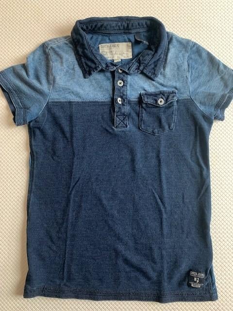 Polo shirt van Garcia jeans maat 128 / 134 zgan (Y461), Garcia Jeans, Ophalen of Verzenden, Zo goed als nieuw, Shirt of Longsleeve