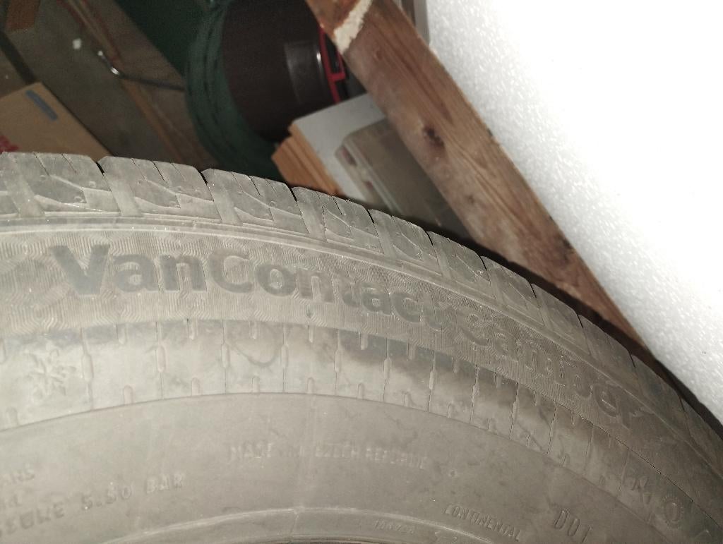 Camperbanden + velgen 16inch ook als reserveband, Ophalen of Verzenden, Gebruikt