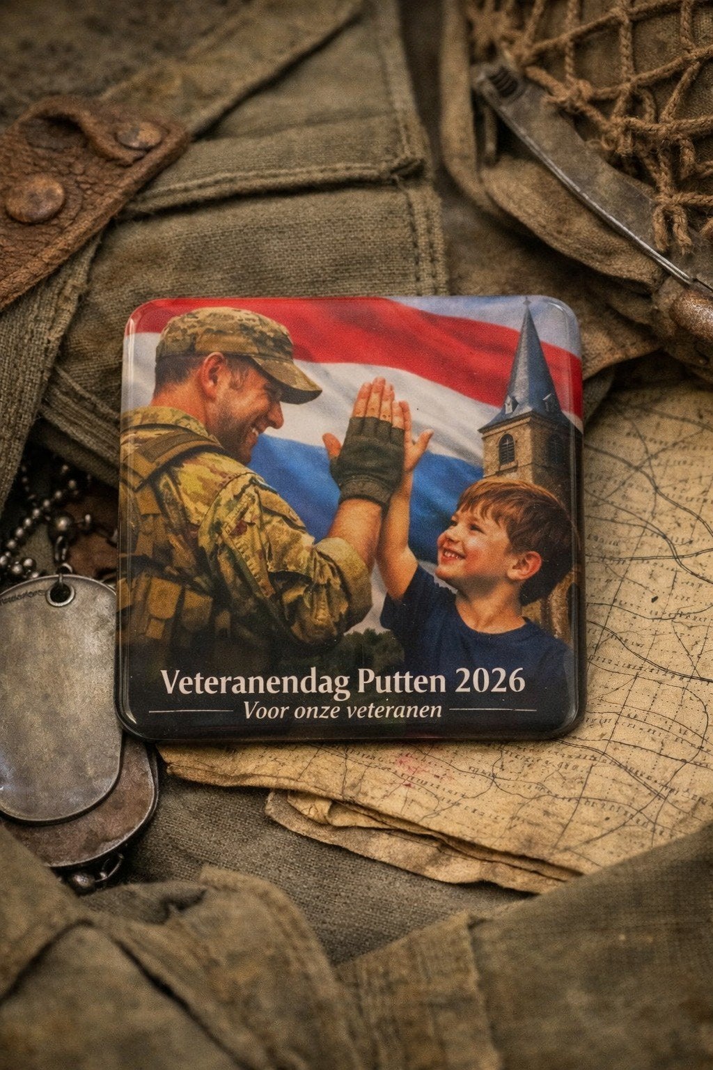 Veteranendag Putten 2026, Ophalen of Verzenden, Overige soorten, Nederland, Kunstobject