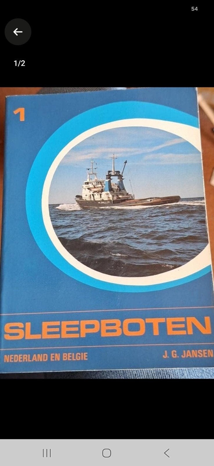 Sleepboten Nederland en België - J.G. Jansen (1978), Ophalen of Verzenden, Boek of Tijdschrift