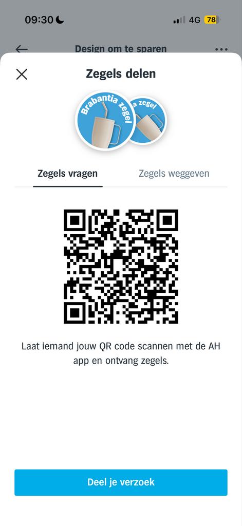 AH Brabantia zegels sparen, Albert Heijn, Ophalen of Verzenden