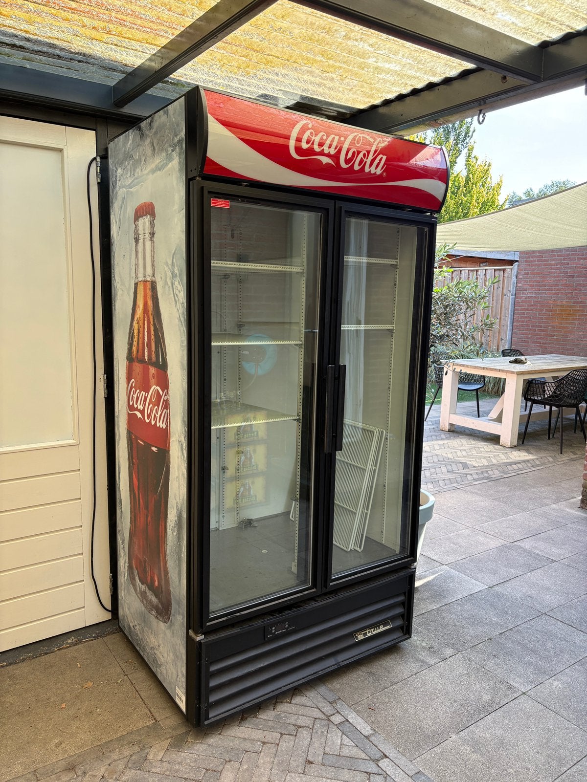 Grote Coca Cola koelkast, voor 24 kratten!, 200 liter of meer, Ophalen, Zonder vriesvak, 160 cm of meer