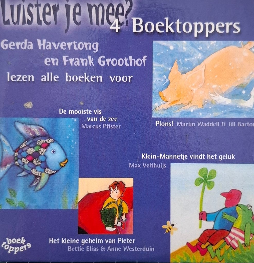 De mooiste vis van de zee luisterboek + Klein mannetje, Ophalen of Verzenden, Cd