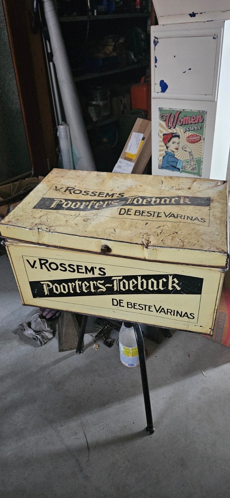 Takak winkelblik Poorters Toeback van Rossem jaren 40-50, Ophalen of Verzenden, Gebruikt